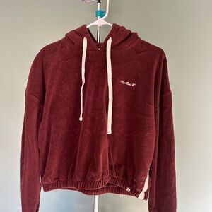 Vintage Rip Curl Burgundy Hoodie (part of a set)